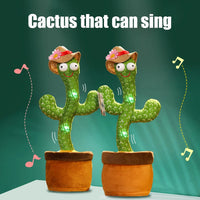 Dancing Talking Cactus Toy with USB Charge