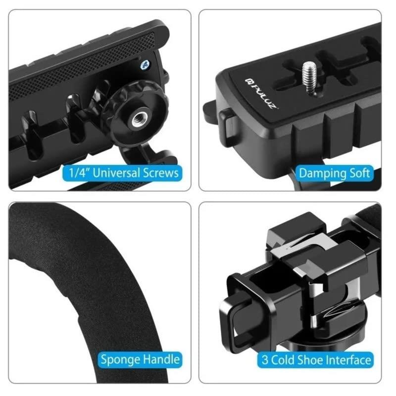 AY-49U U Shaped Video Making Handheld Stabilizer Kit