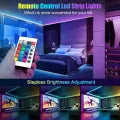 100Ft RGB LED Strip Lights For Bedroom TV Living Room Desk Home Christmas Party Decor,