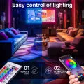 100Ft RGB LED Strip Lights For Bedroom TV Living Room Desk Home Christmas Party Decor,